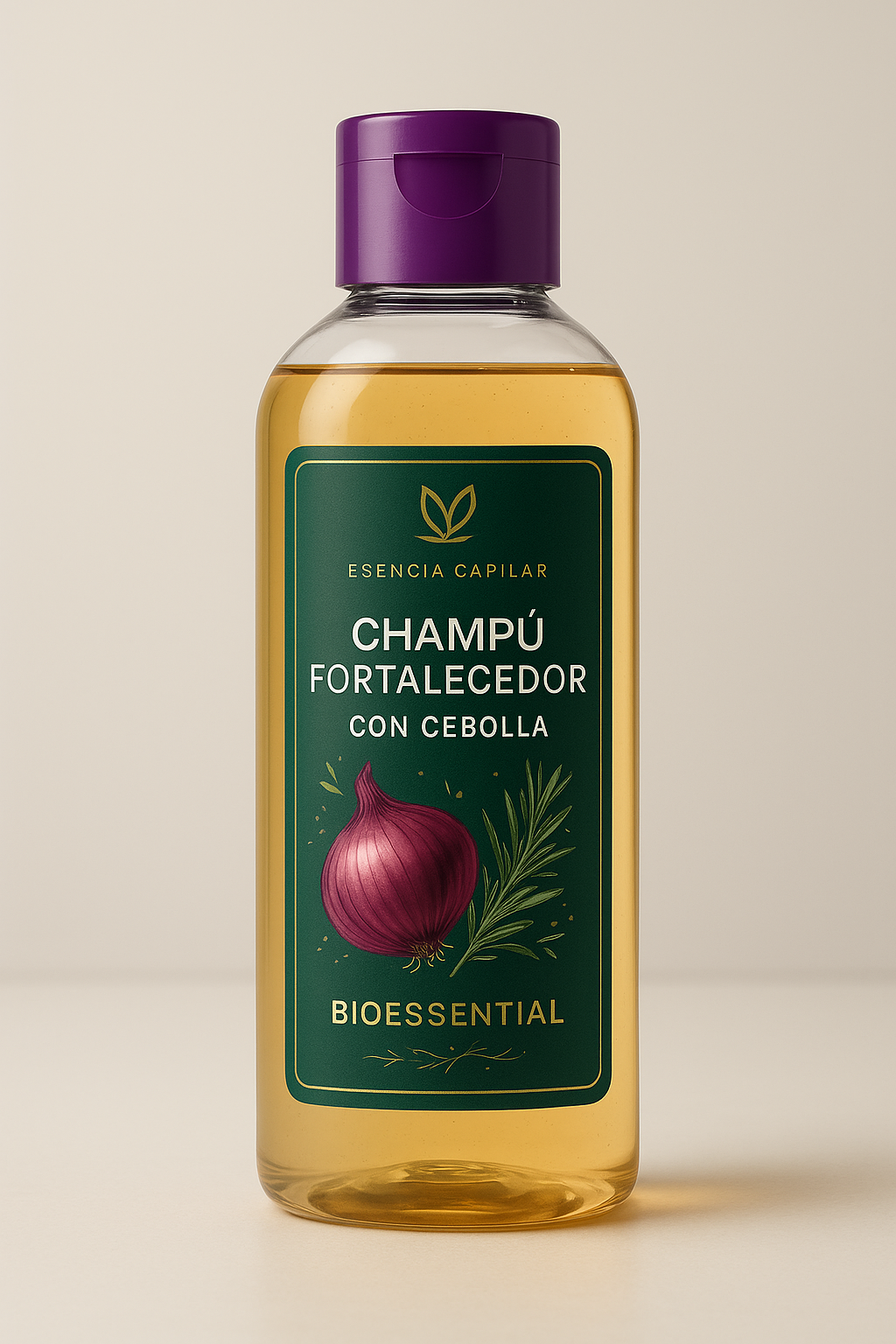 shampoo de cebolla, romero, quina y aloe vera